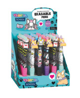 radierbarer Gel-Stift "Dog clothes" Displ. 36 Stk