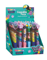 radierbarer Gel-Stift "Butterflys+flowers" Disp 36