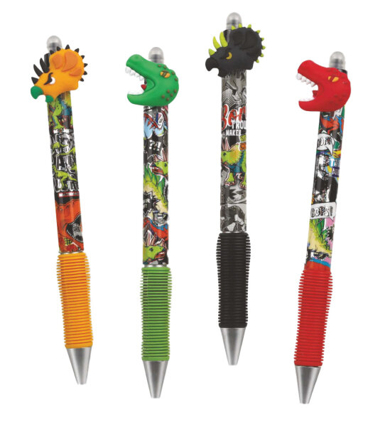 radierbarer Gel-Stift "Dinosaurus" Display 36