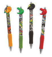 radierbarer Gel-Stift "Dinosaurus" Display 36