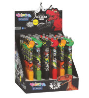 radierbarer Gel-Stift "Dinosaurus" Display 36