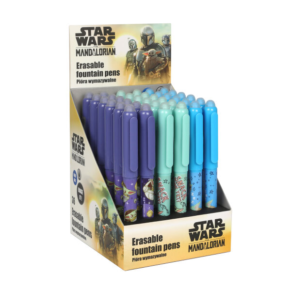 radierbare Füllhalter "Mandalorian" Displ.36 St.