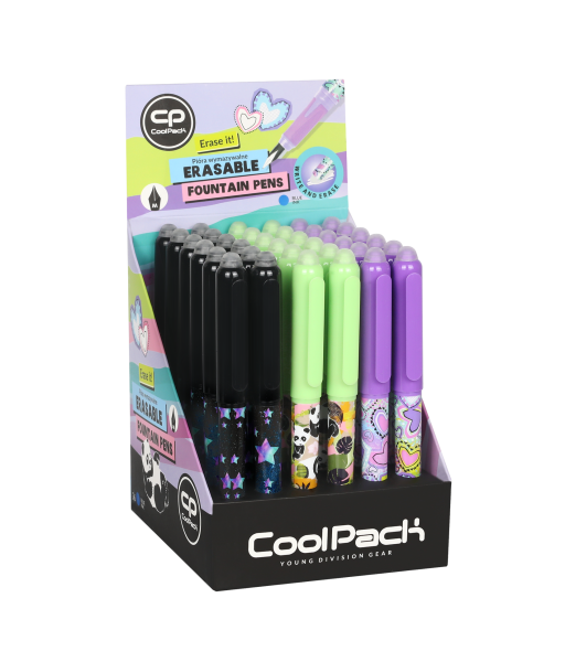 radierbare Füllhalter "Girls" Display 36 Stk.