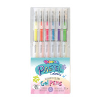 Pastell-Gel-Stifte, 6 Farben VE 20