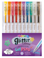 Glitzer-Gel-Stifte in 10 Farben VE 20