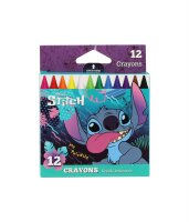 Wachsmalstifte: 12 Stück Stitch
