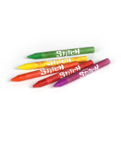 Wachsmalstifte: 12 Stück Stitch