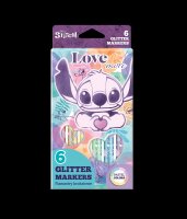 Glitzermarker 6 Farben, Stitch VE 12
