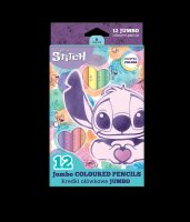Dreifarbiger Jumbo Stift: 12 St. Pastel Stitch