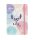 Notizbuch A5 mit Gummiband Stitch (mix 3) VE3