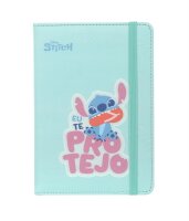 Notizbuch A5 mit Gummiband Stitch (mix 3) VE3