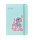 Notizbuch A5 mit Gummiband Stitch (mix 3) VE3