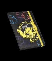 Ringbuch A5 mit Gummiband Design 2 Stitch
