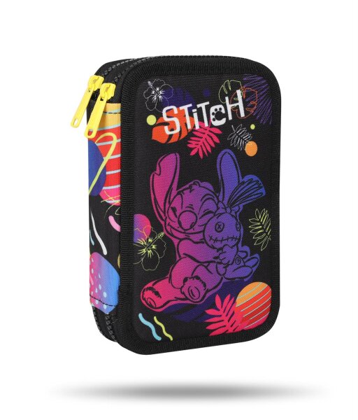 CoolPack Etui gefüllt -JUMPER 3 - DISNEY - STITCH BLACK -Kollektion 2026-