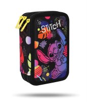 Etui JUMPER 3, STITCH, Disney black gefüllt