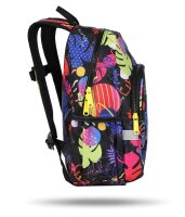 McNeill Freizeitrucksack TOBY - DISNEY STITCH BLACK für Schule und Freizeit