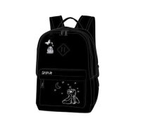CoolPack Disney Stitch Scout 17 in Schwarz-Silber –...