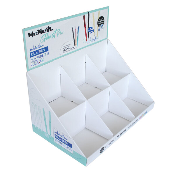 McNeill Ghost pen, 6er Treppendisplay