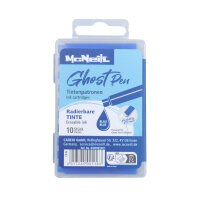 Ghost Pen Nachfüll Patronen Blau, 10er Box, Displ.24 Bo