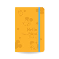Notizbuch A5 mit Gummiband Mickey Mouse VE3