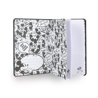 Notizbuch A5 mit Gummiband Mickey Mouse VE3