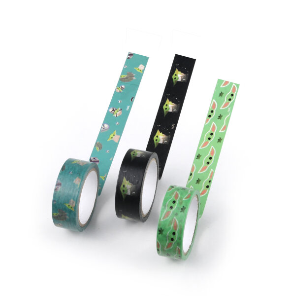 Mandalorian Washi-Tape, Packung á 3 Rollen ,mix VE 12