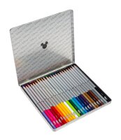 Pastellfarbstifte rund 24 Stück Metallbox OPAL VE12