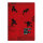 Notizbuch A4, grauer Farbliniendruck Mickey Mouse VE6