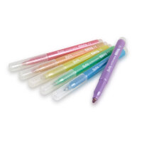 Pastell Glitzermarker 6 Farben VE 12