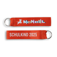 McNeill give-aways Schlüsselanhänger, rot VE 20