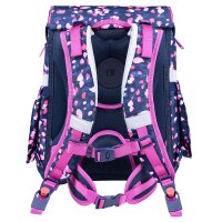 McNeill Primo Dream Schulranzen Mädchen – 9-teiliges Set mit Brotdose, Trinkflasche & Tier-McAddys