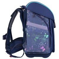 McNeill Primo Roses Schulranzen Mädchen – 9-teiliges Set mit Brotdose, Trinkflasche & süßen McAddys