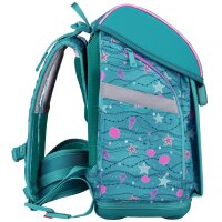 McNeill Primo Seafisch Schulranzen Mädchen – 9-teiliges Set mit Brotdose, Trinkflasche & McAddy