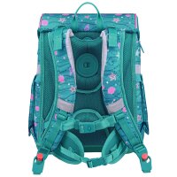 McNeill Primo Seafisch Schulranzen Mädchen – 9-teiliges Set mit Brotdose, Trinkflasche & McAddy