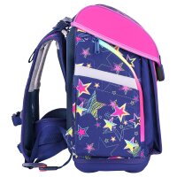 McNeill Primo Stars Schulranzen Mädchen – 9-teiliges Set mit Brotdose, Trinkflasche & McAddys