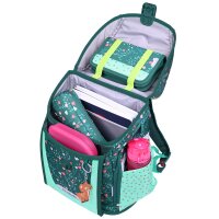 McNeill Primo Deary Schulranzen Mädchen – 9-teiliges Set mit Brotdose, Trinkflasche & McAddys