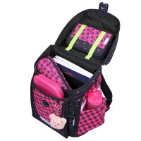 McNeill Primo Buddy Schulranzen Mädchen – 9-teiliges Set mit Brotdose, Trinkflasche & McAddys