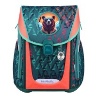 McNeill Primo Bear Schulranzen Jungen – 9-teiliges...