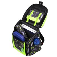 McNeill Primo Dinopark Schulranzen Jungen – 9-teiliges Set mit Brotdose, Trinkflasche & McAddys