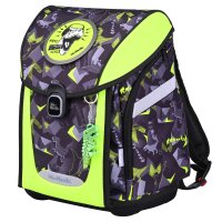 McNeill Primo Dinopark Schulranzen Jungen – 9-teiliges Set mit Brotdose, Trinkflasche & McAddys