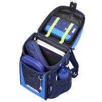 McNeill Primo Space Schulranzen Jungen – 9-teiliges Set mit Brotdose, Trinkflasche & McAddys