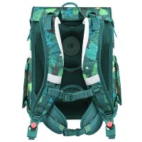 McNeill Primo Tropic Schulranzen Jungen – 9-teiliges Set mit Brotdose, Trinkflasche & McAddys