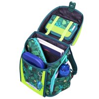 McNeill Primo Tropic Schulranzen Jungen – 9-teiliges Set mit Brotdose, Trinkflasche & McAddys