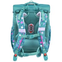 McNeill Bravo Seafisch Schulranzen Mädchen – 9-teiliges Set mit Brotdose, Trinkflasche & zwei McAddys