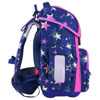 McNeill Bravo Stars Schulranzen Mädchen – 9-teiliges Set mit Brotdose, Trinkflasche & zwei McAddys