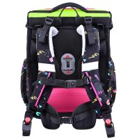 McNeill Bravo Capybar Schulranzen Mädchen – 9-teiliges Set mit Brotdose, Trinkflasche & zwei McAddys