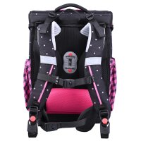 McNeill Bravo Buddy Schulranzen Mädchen – 9-teiliges Set mit Brotdose, Trinkflasche & zwei beflockten McAddys