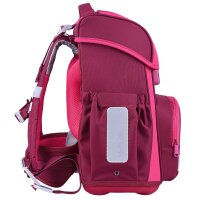 McNeill Bravo Berry Schulranzen Mädchen – 9-teiliges Set mit Brotdose, Trinkflasche & zwei McAddys