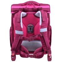 McNeill Bravo Berry Schulranzen Mädchen – 9-teiliges Set mit Brotdose, Trinkflasche & zwei McAddys