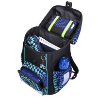 McNeill Bravo Gamer Schulranzen Jungen – 9-teiliges Set mit Brotdose, Trinkflasche & zwei McAddys